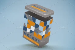 Tin Can V.2 Mockup