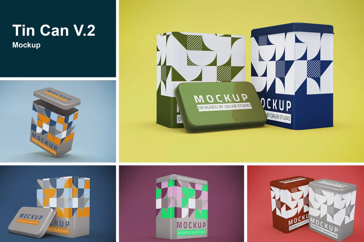 Tin Can V.2 Mockup