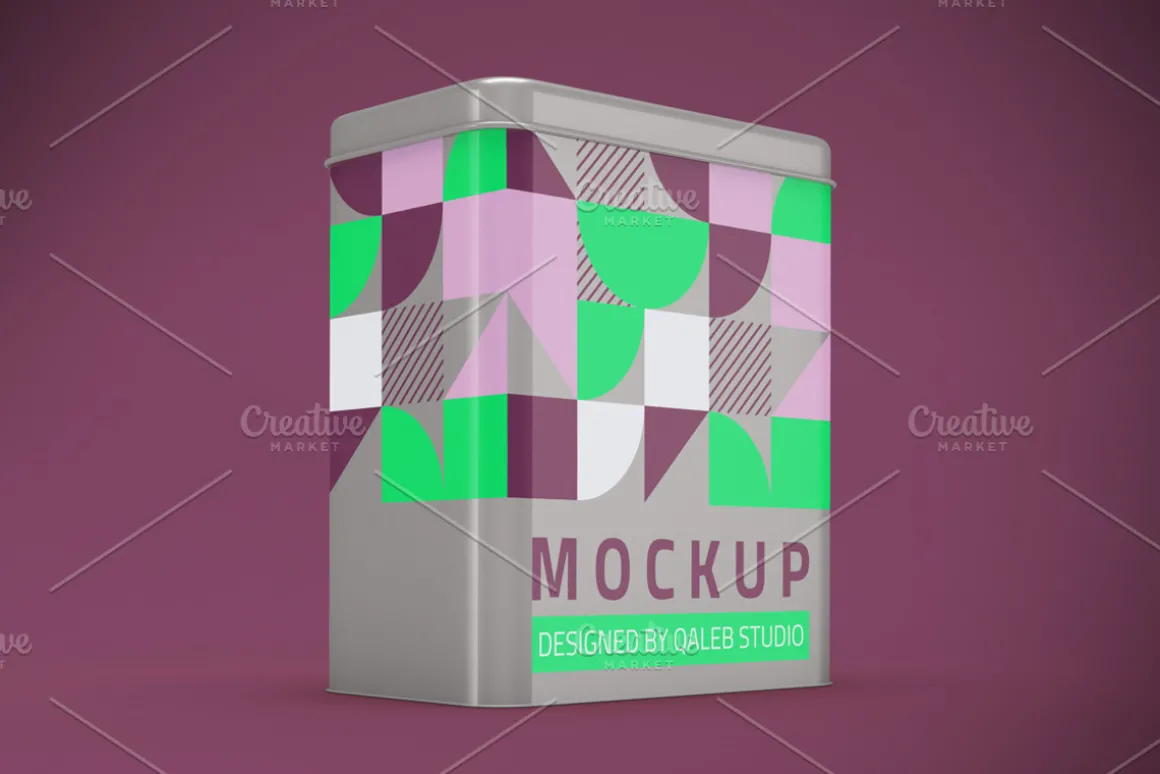 Tin Can V.2 Mockup