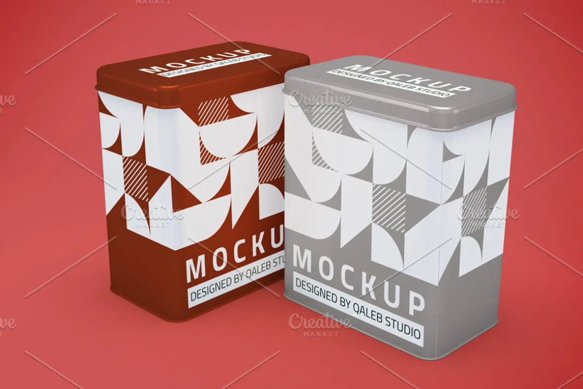 Tin Can V.2 Mockup