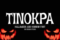 Tinokpa - Halloween Font