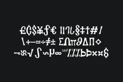Tinokpa - Halloween Font