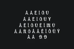 Tinokpa - Halloween Font