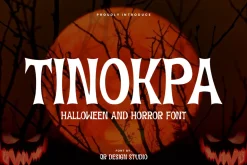 Tinokpa - Halloween Font