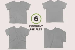 Toddler’s Short-Sleeve Mockups