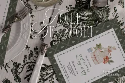 Toile De Noel Christmas Mockup