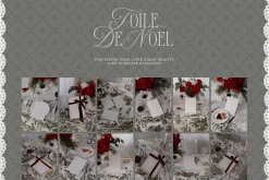 Toile De Noel Christmas Mockup