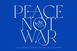Tokyo Dreams Display Ligature Serif