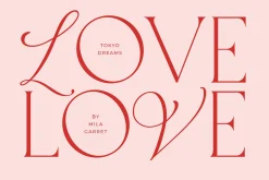 Tokyo Dreams Display Ligature Serif