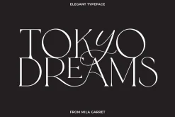 Tokyo Dreams Display Ligature Serif