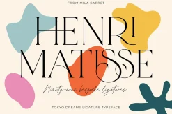 Tokyo Dreams Display Ligature Serif