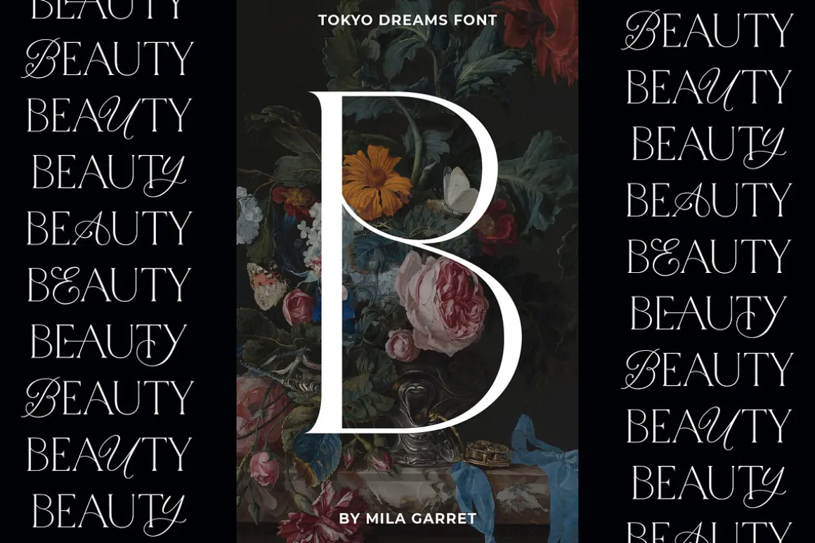 Tokyo Dreams Display Ligature Serif