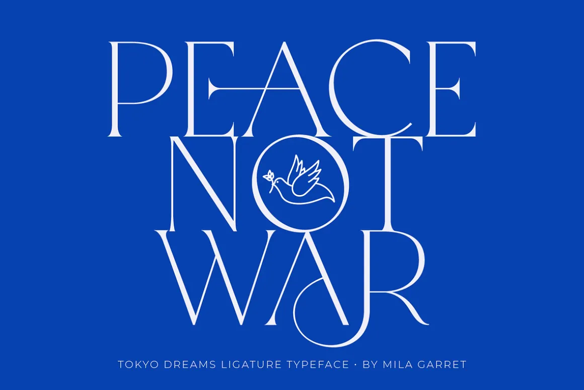 Tokyo Dreams Display Ligature Serif