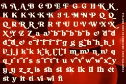 Tomato Ketchup Retro Serif Font