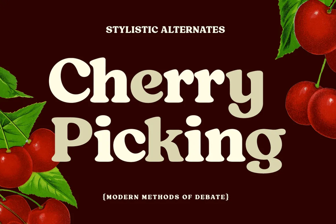 Tomato Ketchup Retro Serif Font