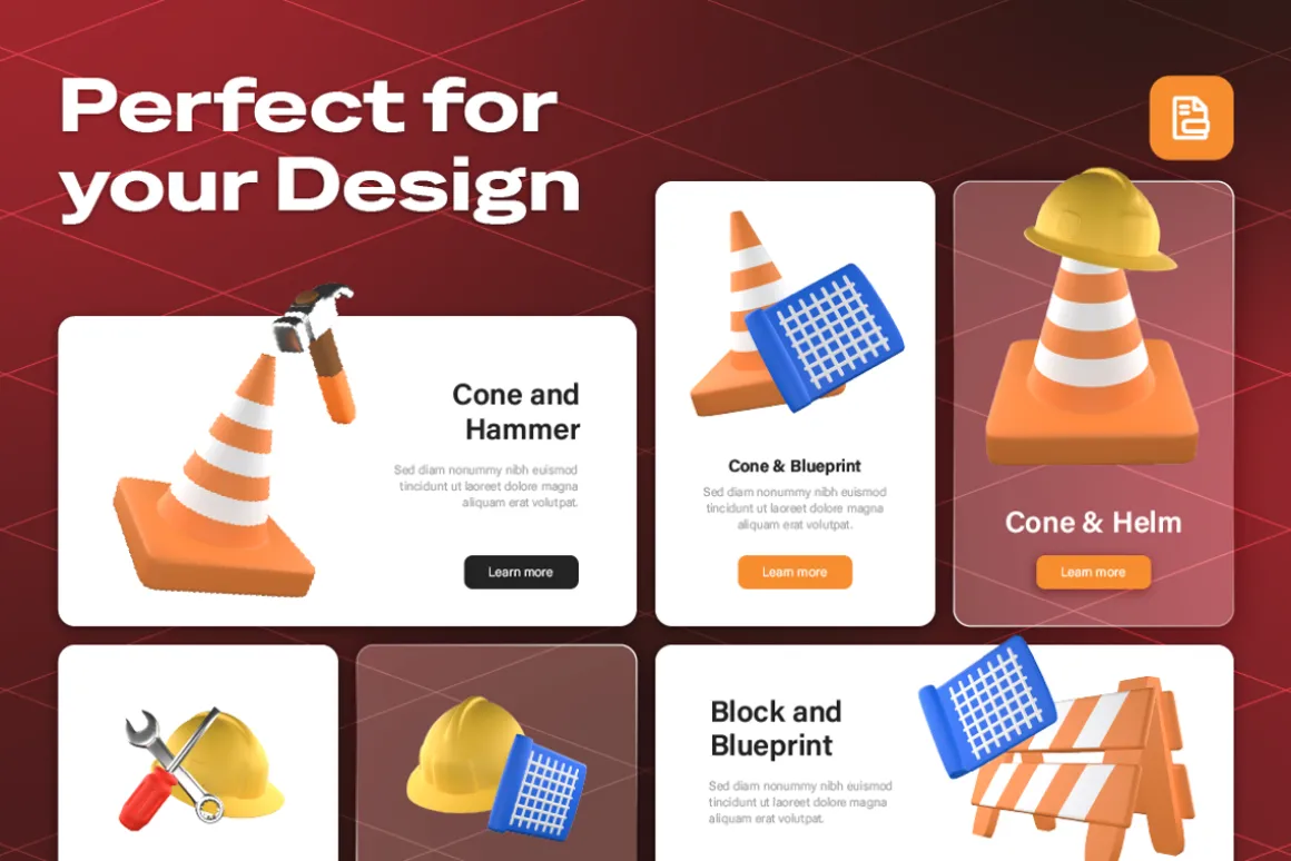 Tools and Safety Construction 3D