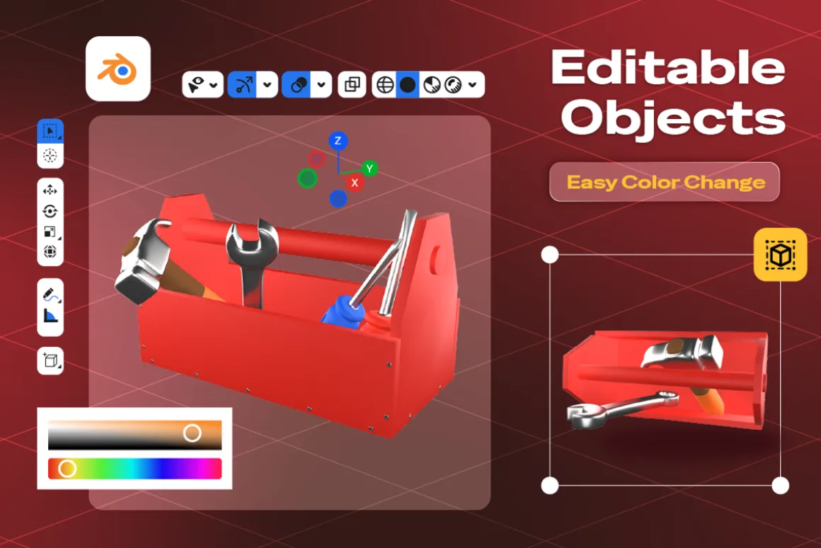 Tools and Safety Construction 3D