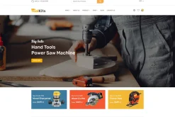 Tools, Equipment Store Shopify Theme