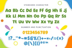 Toony Puff - Cheerful Display Font