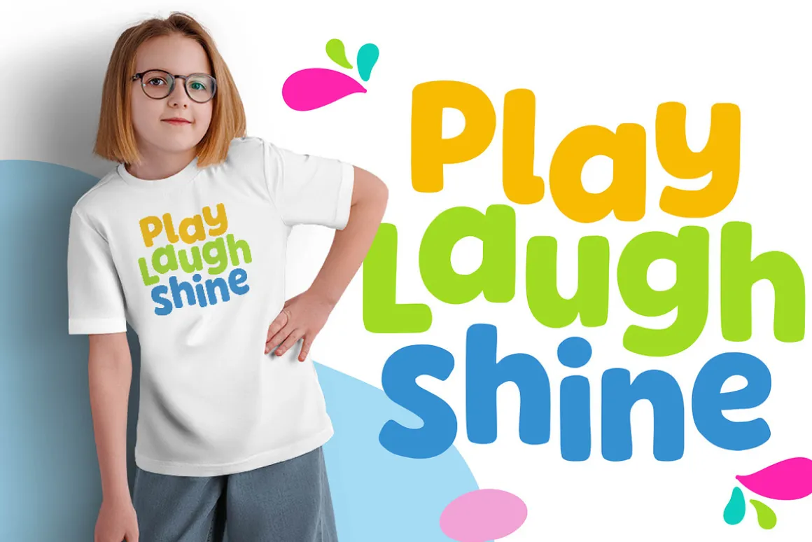 Toony Puff - Cheerful Display Font