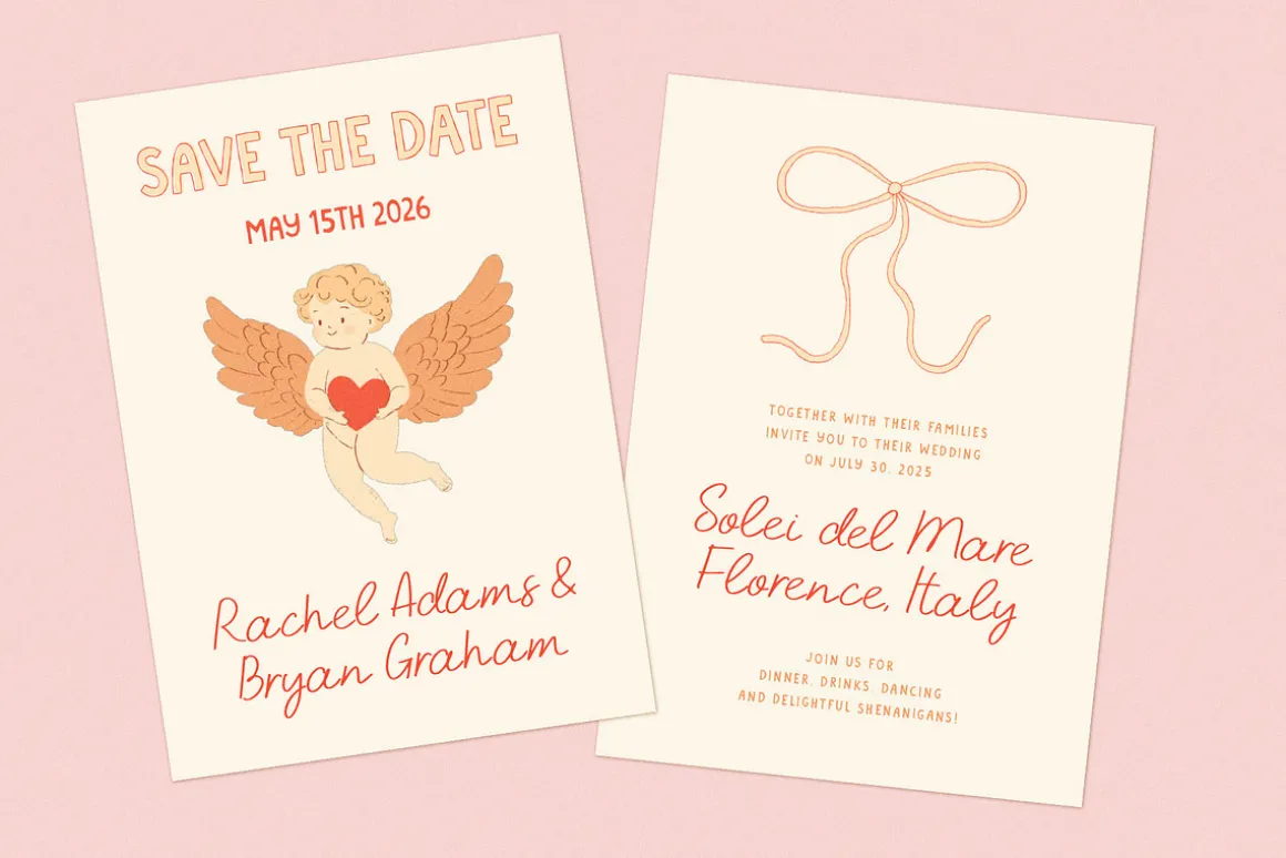 Top Bow Romantic Font Family