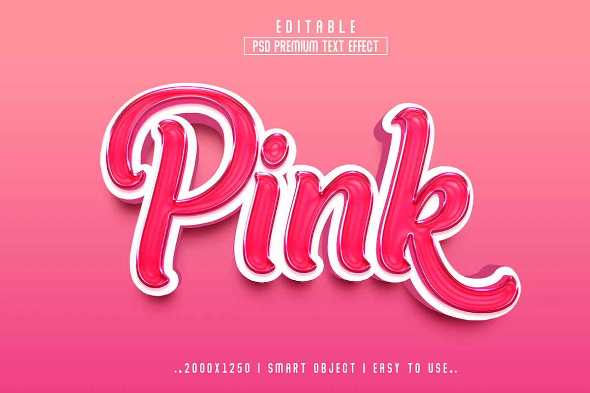Top 3d Psd Text Effect Style