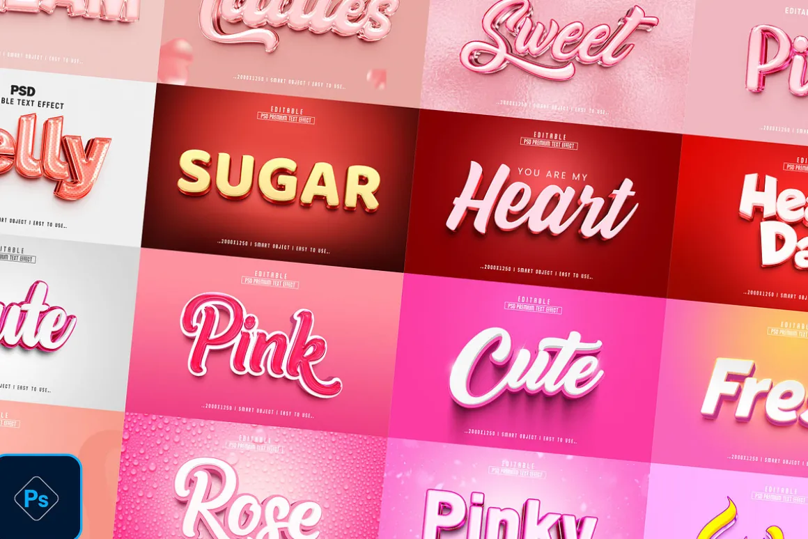 Top 3d Psd Text Effect Style