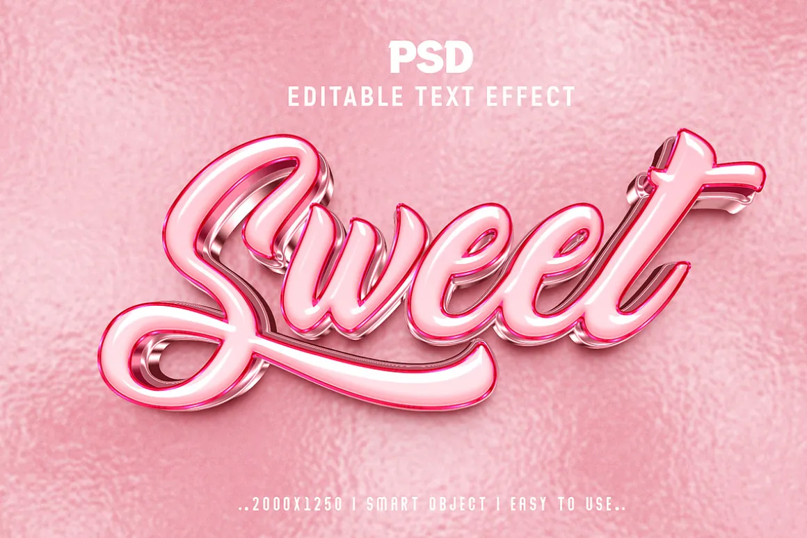 Top 3d Psd Text Effect Style
