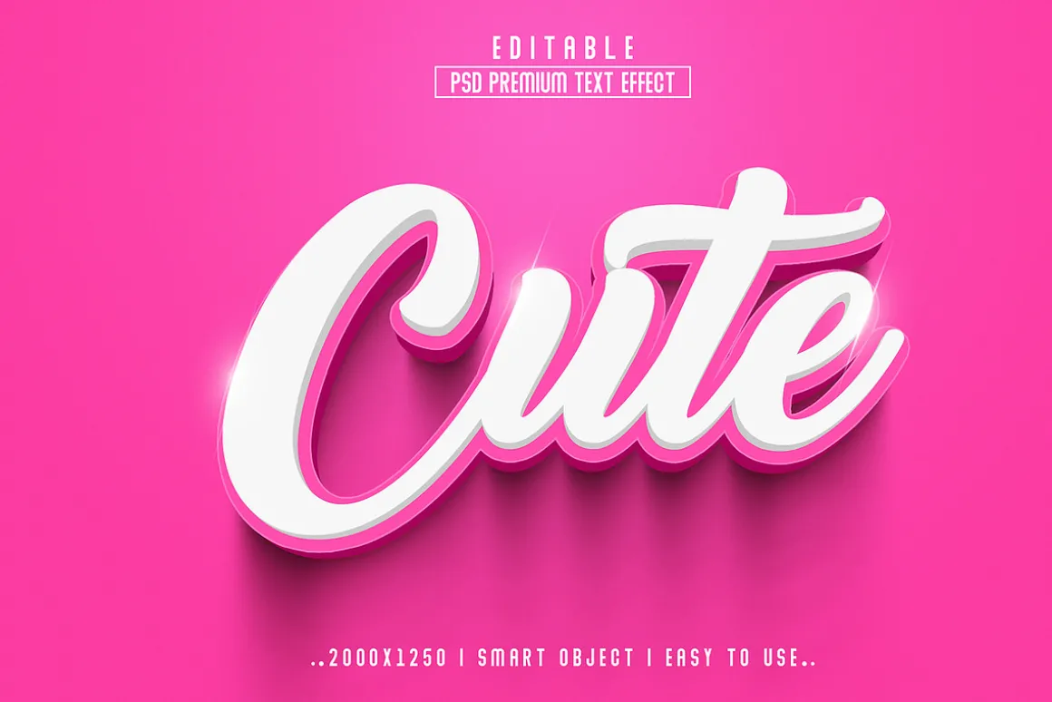 Top 3d Psd Text Effect Style