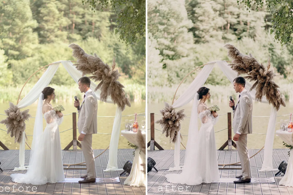 TOP 12 WEDDING LIGHTROOM PRESETS