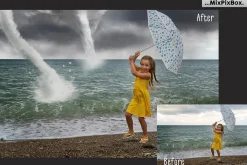 Tornado PNG Photo Overlays