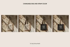 12 Tote Bag Mockups