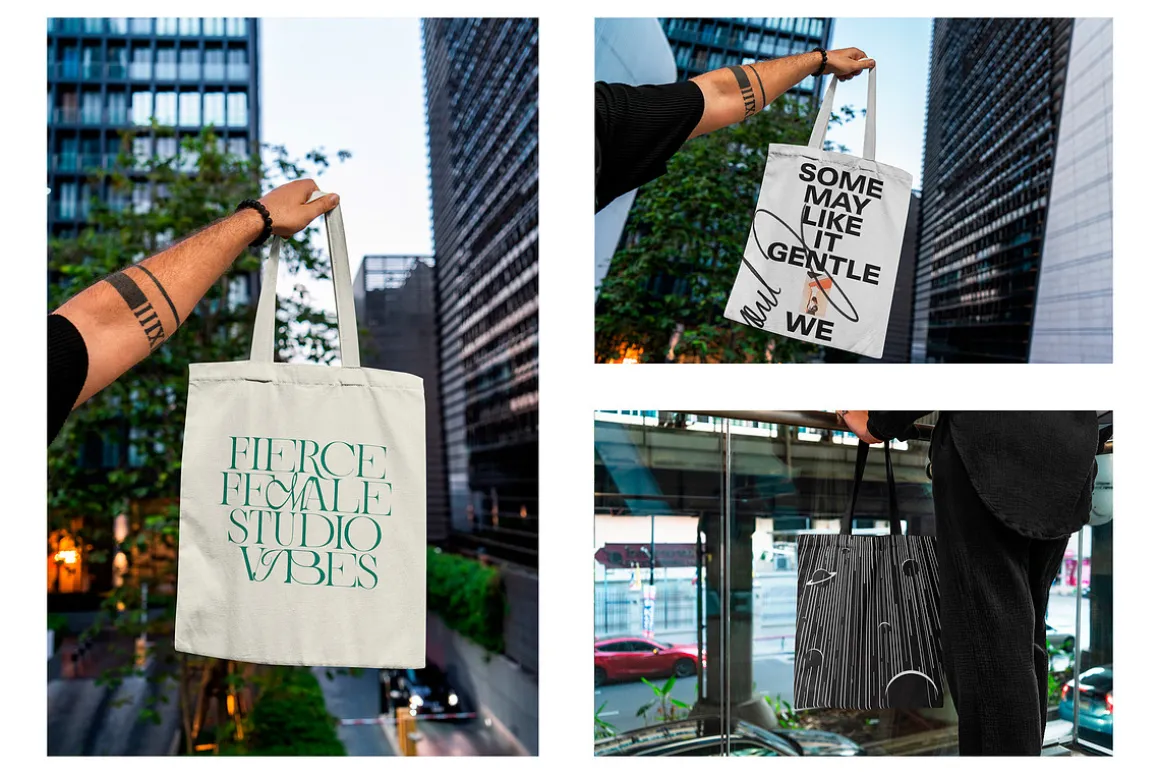 Tote Bag Urban MockUps