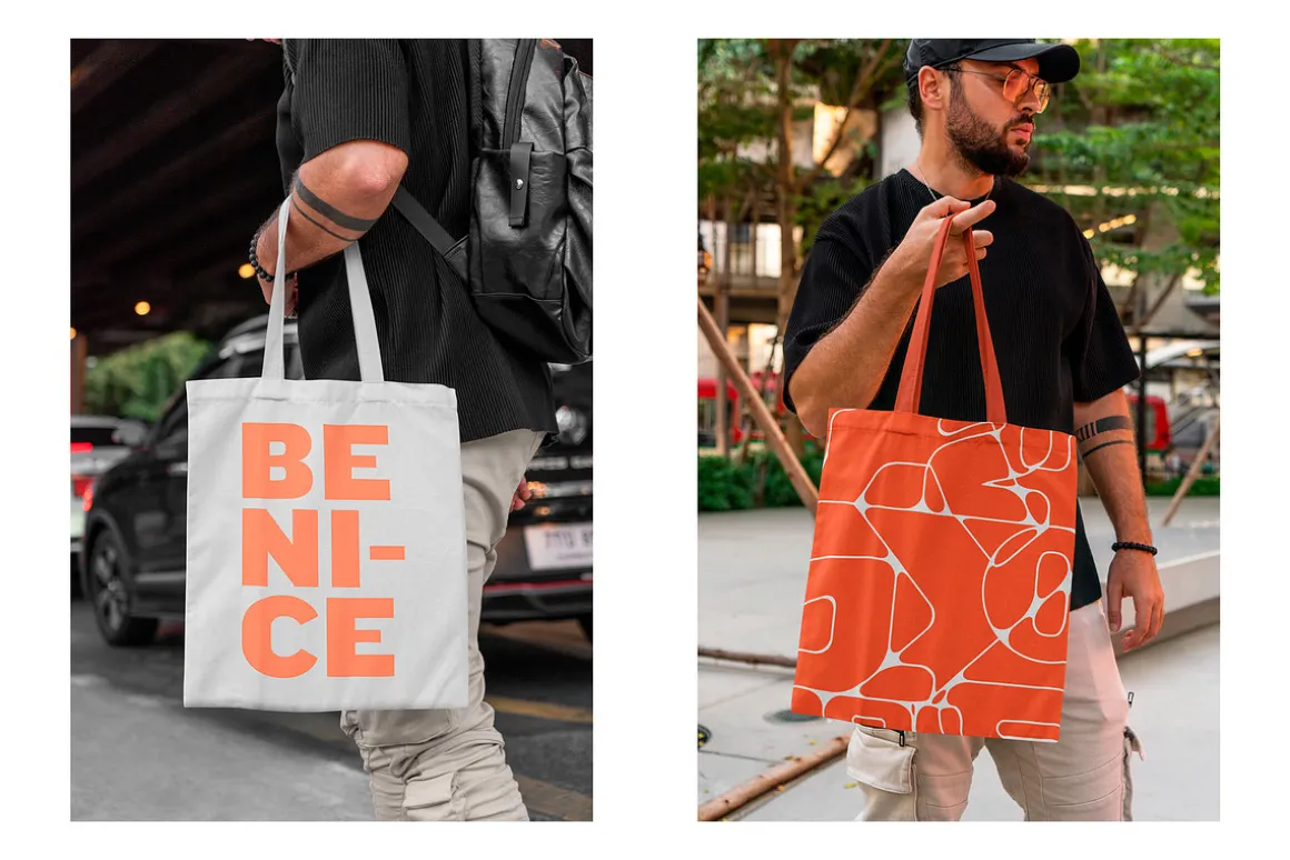 Tote Bag Urban MockUps