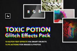 Toxic Potion Glitch Effects Pack