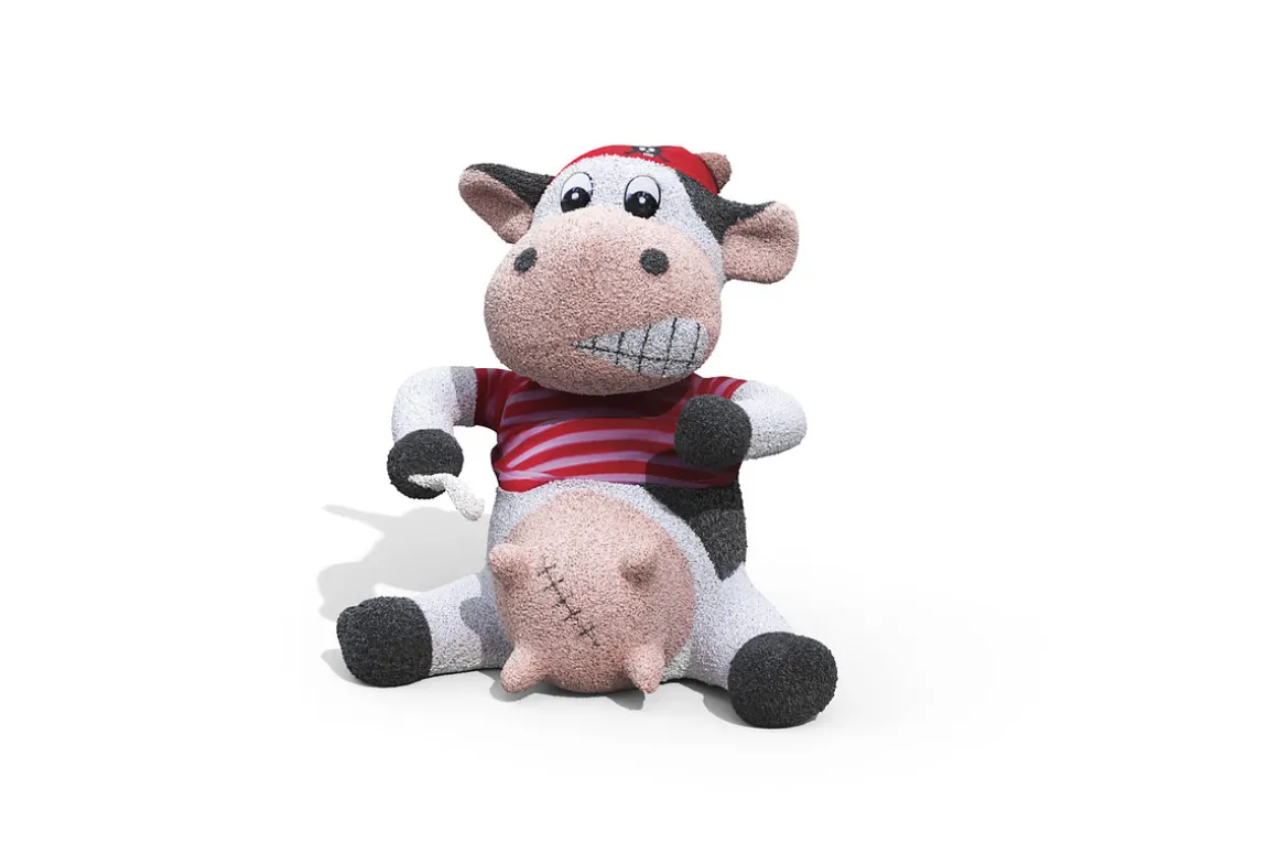 Toy Pirate Cow