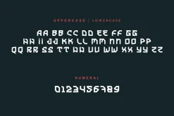 Trabes - Techno Font