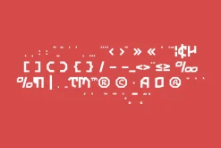 Trabes - Techno Font