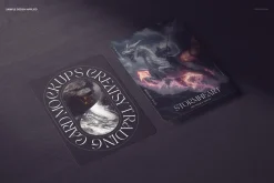 Trading Cards Mockup Set v.5