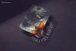 Trading Cards Mockup Set v.4