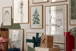 Traditional Christmas Mockup Frame