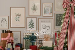 Traditional Christmas Mockup Frame