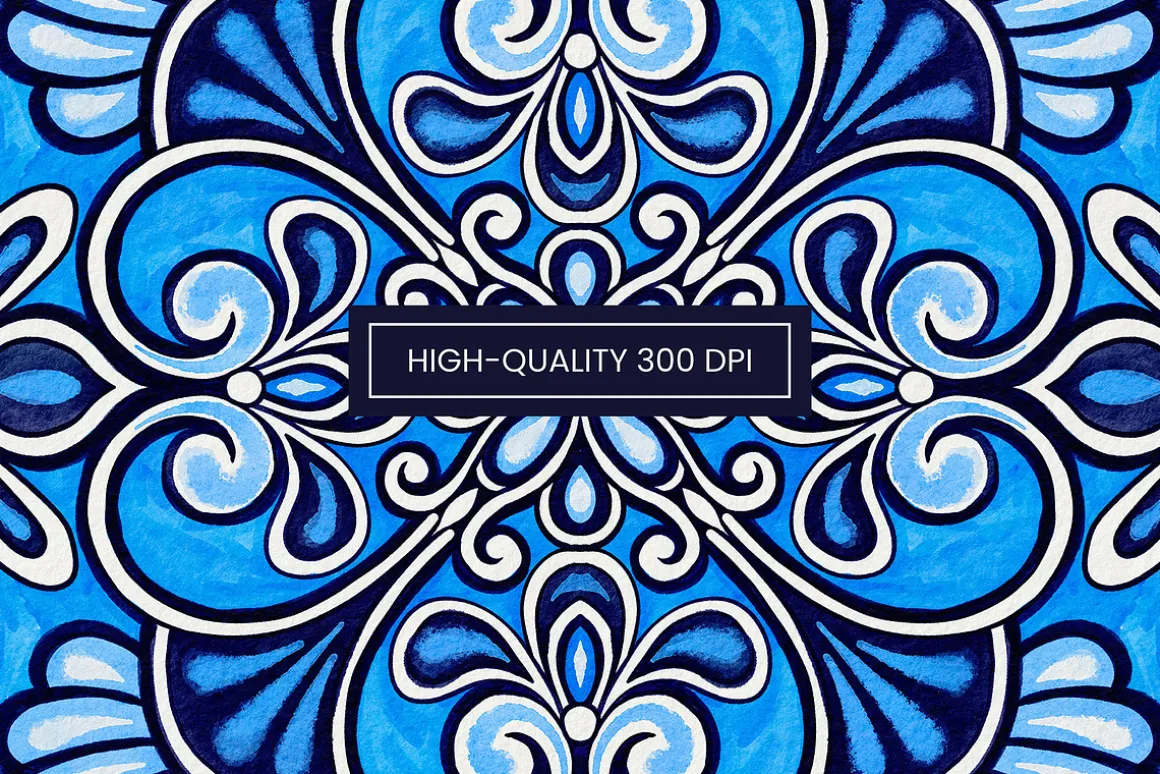Traditional Mediterranean Tiles SET1