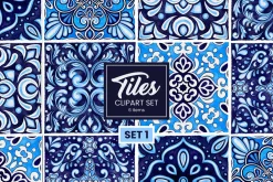 Traditional Mediterranean Tiles SET1