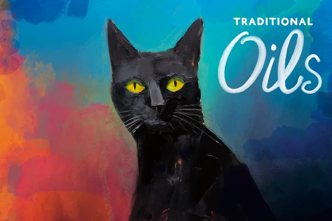 Traditional Oils for Procreate