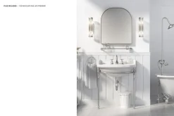 Traditional Style Bathroom Mockup