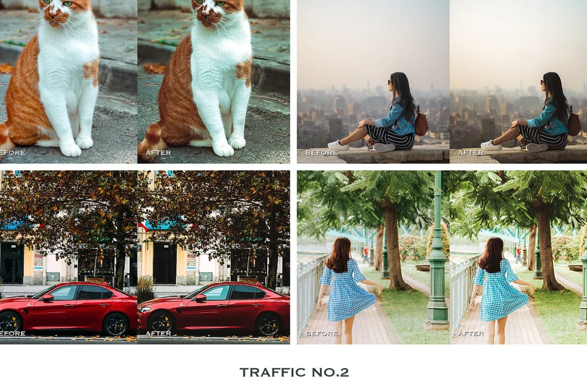 Traffic Lightroom Mobile Presets