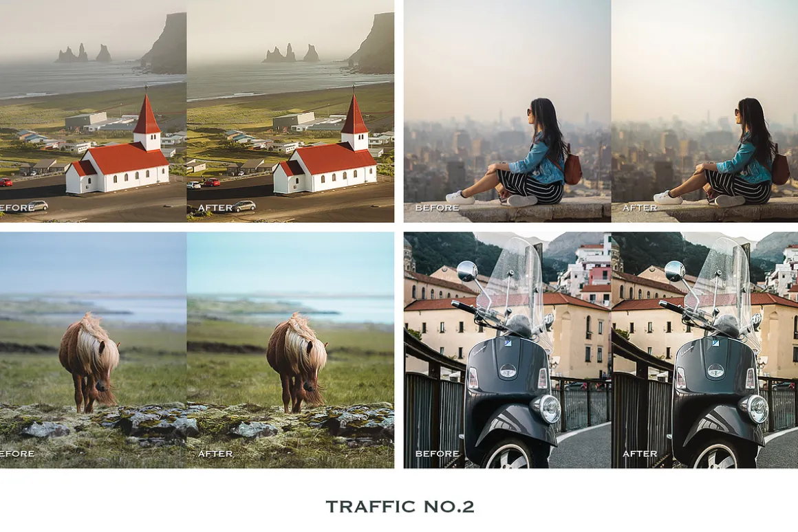 Traffic Lightroom Mobile Presets