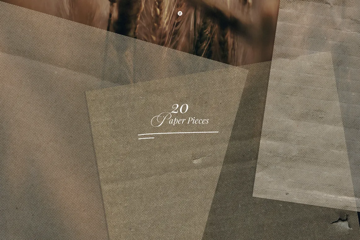 Transparent Halftone Paper Textures