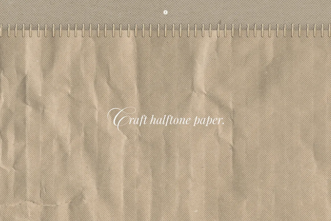 Transparent Halftone Paper Textures